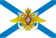 Андреевский флаг с гербом