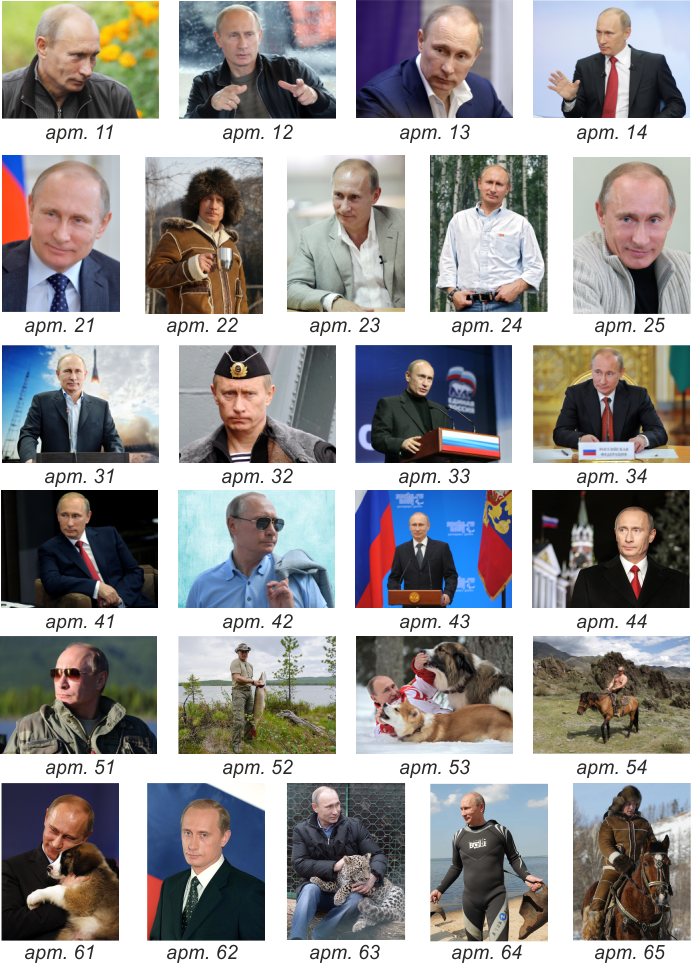 Плакаты с Путиным